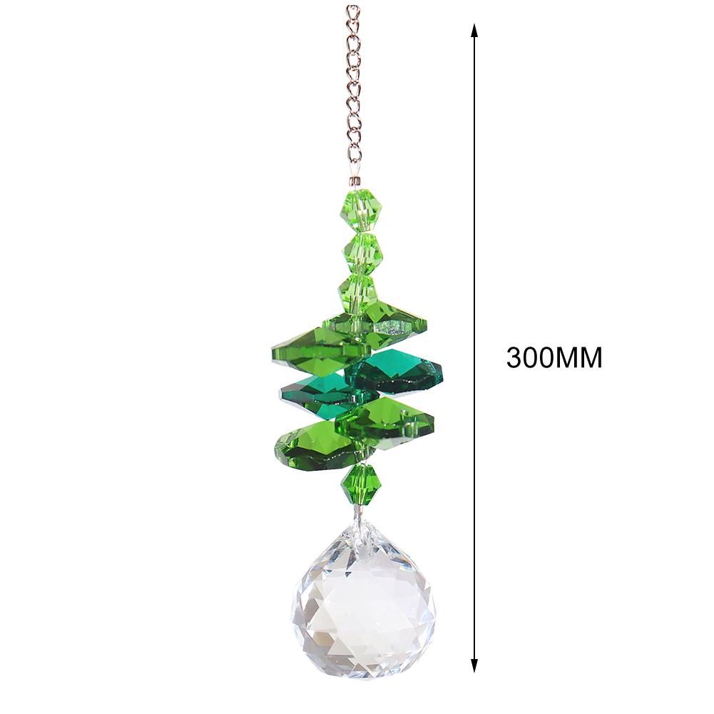 Acchiappasole Cristallo Diamante Luna Sole Farfalla Loto Arcobaleno Decorazione Natalizia Decorazione Casa Giardino Campanello Eolico
