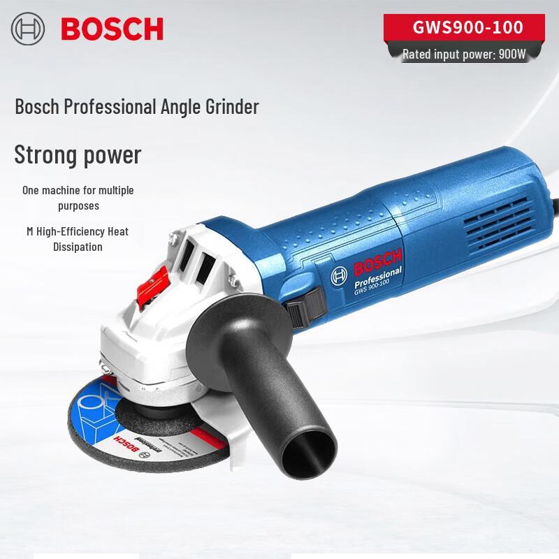 Bosch 900W Angle Grinder CN plug (adapter included)