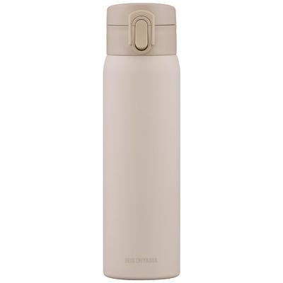 Iris Ohyama Water One Touch Mug Vacuum Keeps It for 6 Keeps Warm Over Cold Below Can Be Opened and Drank with One Convenience Is Keeps a Delicious