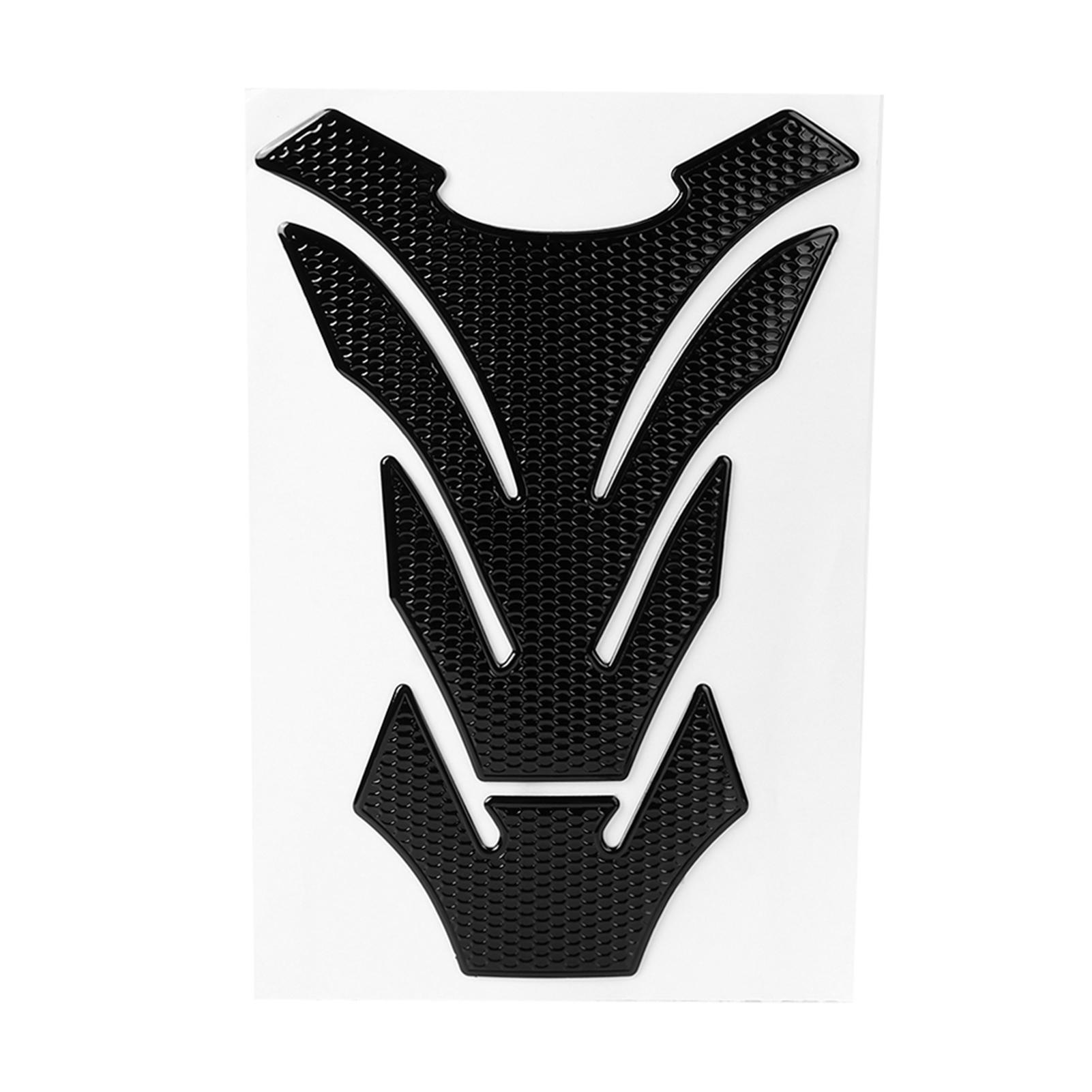 

Motorcycle Gas Oil Fuel Tank Sticker Pad Protector Decoration Fit for Yamaha Black Edge