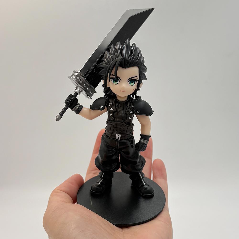 Anime Cloud Strife Tifa Lockhart Aerith Gainsborough Zack·Fair Figure Model PVC Toy Desktop Ornament Accessories Gift 11-12.5cm