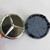 4P-75mm For Mercedes-Benz C180 C200 E300 S350 E260 Ml350 GLK Car Wheel Hub Cap Tire Center Screw Cap Label  Decorate Accessories AW1 B20