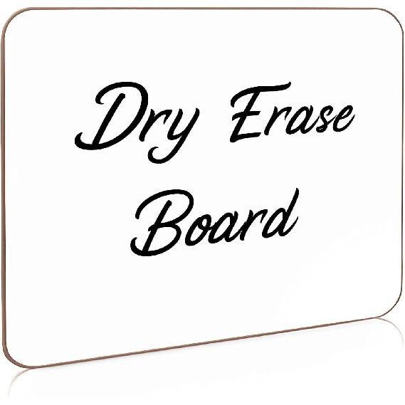 Scribbledo Small White Board Dry Erase Mini Whiteboard 9x12 Inch Small Dry Erase Board Marker Board Dry Erase Lapboards Handheld Personal White