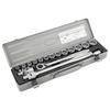 TONE Socket Wrench Set 750M Drive Silver Contents 17 Items 12.7mm (1/2")