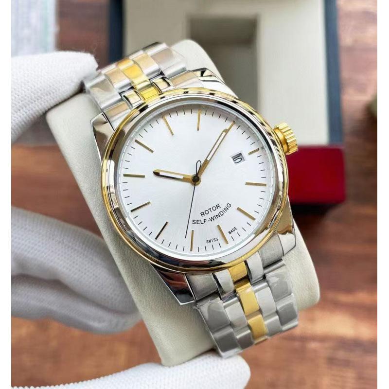 Dijia Tud Klassisch M22010 Business Rautenmuster Automatik Mechanisch Stahlarmband Herrenuhr