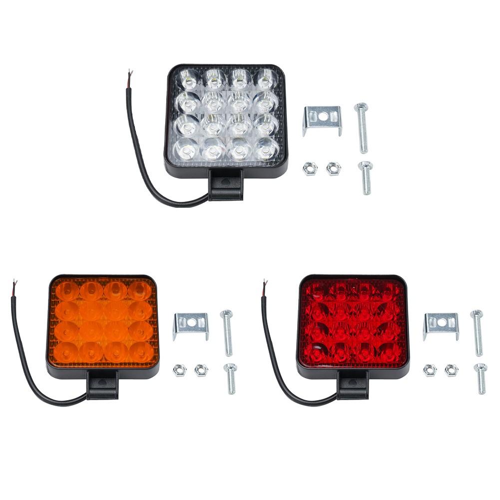 

Working Light Waterproof 1200LM 48w 16LED Dust Proof White