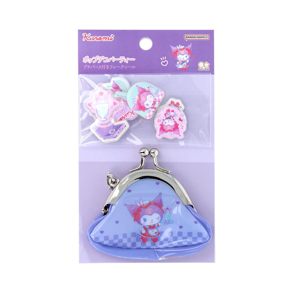 Канцтовары Куроми Персонажи Sanrio Наклейки-вырезки с Деко Petit Pop S8817308 Товары Sun-Star, Кошелек, Вечеринка,
