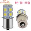10pcs 1156 1157 Reverse Brake Car Lamps 5050 13SMD Leds Turn Signal Lights Tail Strobe Auto Day Parking Rear Trunk Bulbs DC 12V