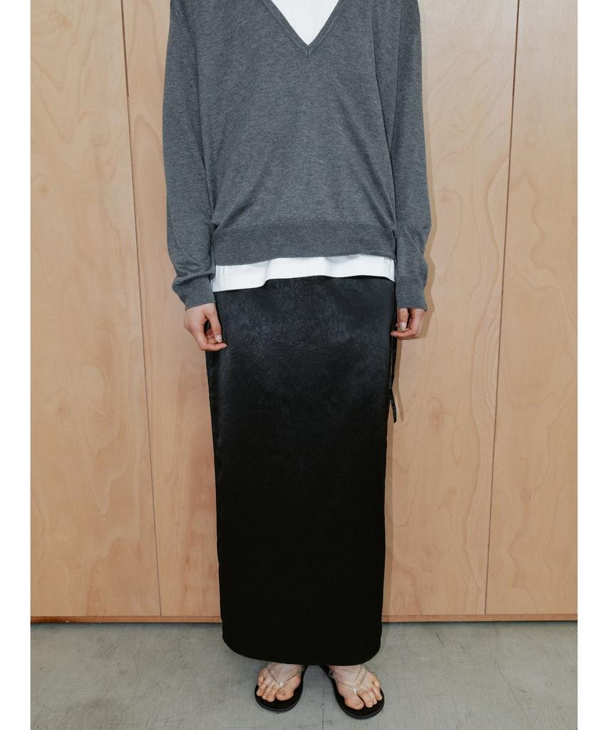 Diaepeocheo String Maxi H Line Skirt Black (Ta6427A015)
