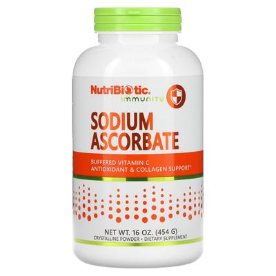 Imunitate, Ascorbat de Sodiu, Pulbere Cristalină, 16 oz (454 g)