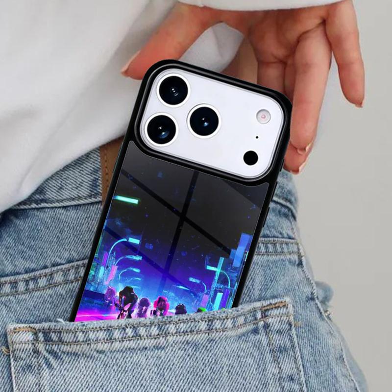 

Road Bike Neon City Retro 1980 Phone Case for iPhone 17ProMax 12 13 14 15 16e 17 Pro Max Plus Air Cover iPhone 12 Pro