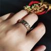 Punk Metal Ring Cheap Zircon Accessories Wholesale Zircon Men's Rings Halloween Men's Rings Cool Things Thick Rings