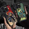 W-Batmans-r Phone Case For IPhone 17 16 15 14 13 12 11 Pro Max Plus Mini Luck Cover