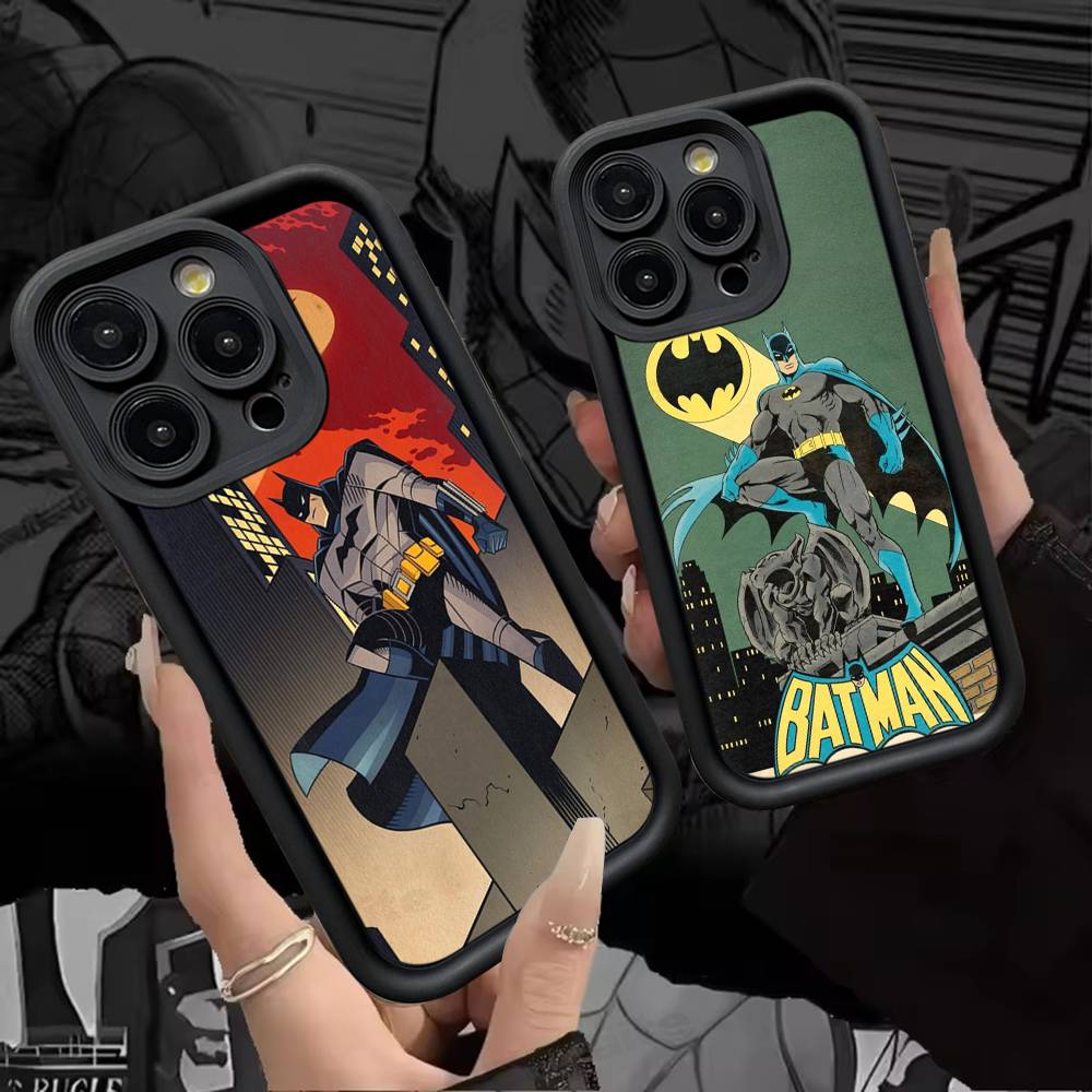W-Batmans-r Phone Case For IPhone 17 16 15 14 13 12 11 Pro Max Plus Mini Luck Cover