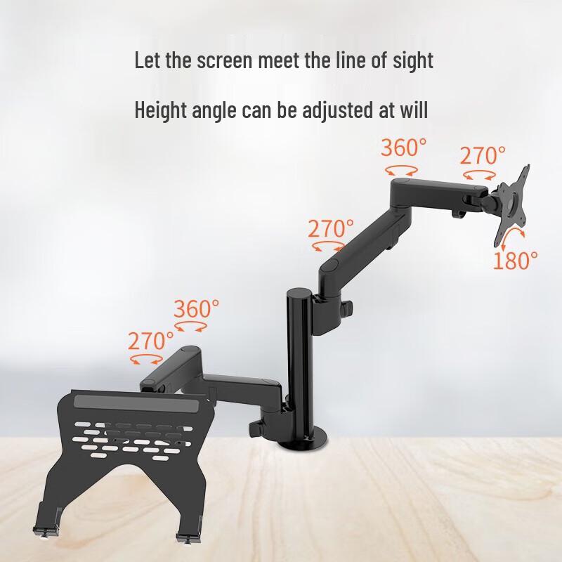 

Yikerlai F63BK Настольное крепление для монитора и ноутбука