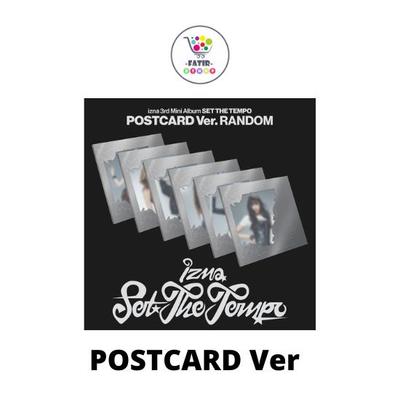 POSTCARD Ver Izna 3rd Mini Album SET THE TEMPO