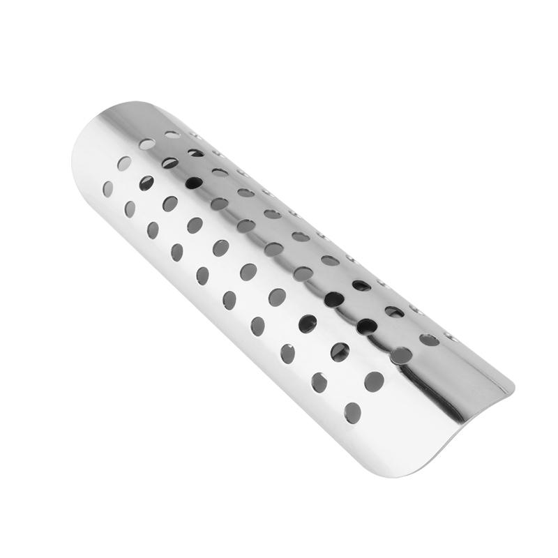 Motorrad Custom Stahl Auspuffrohr Hitzeschild Abdeckung Schalldämpfer Schutzblech Zubehör Universelle Passform für Harley Honda Yamaha