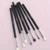 7pcs Eye Makeup Brush Set Including Eyeshadow Brush, Blending Brush and Detail Brush
