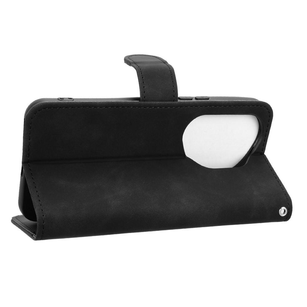 Dla Honor 400 Pro 5G (Światowy) Skórzane etui przyjemne w dotyku odporne na upadki portfel etui na telefon z klapką