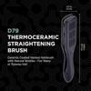 Thermoceramic Hair Straightening Brush D79 with Boar Bristles