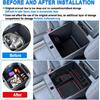 SHAOHAO For 2025 2026 Nissan Frontier Center Console Organizer Tray -2025 2026 Nissan Frontier (S/SV/Pro-X/Pro-4X/SL) Console Tray Frontier  2024