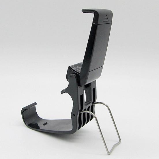 Uchwyt na telefon Regulowany kąt Plastikowy klips nakładany Klips na kontroler gamepada Uchwyt