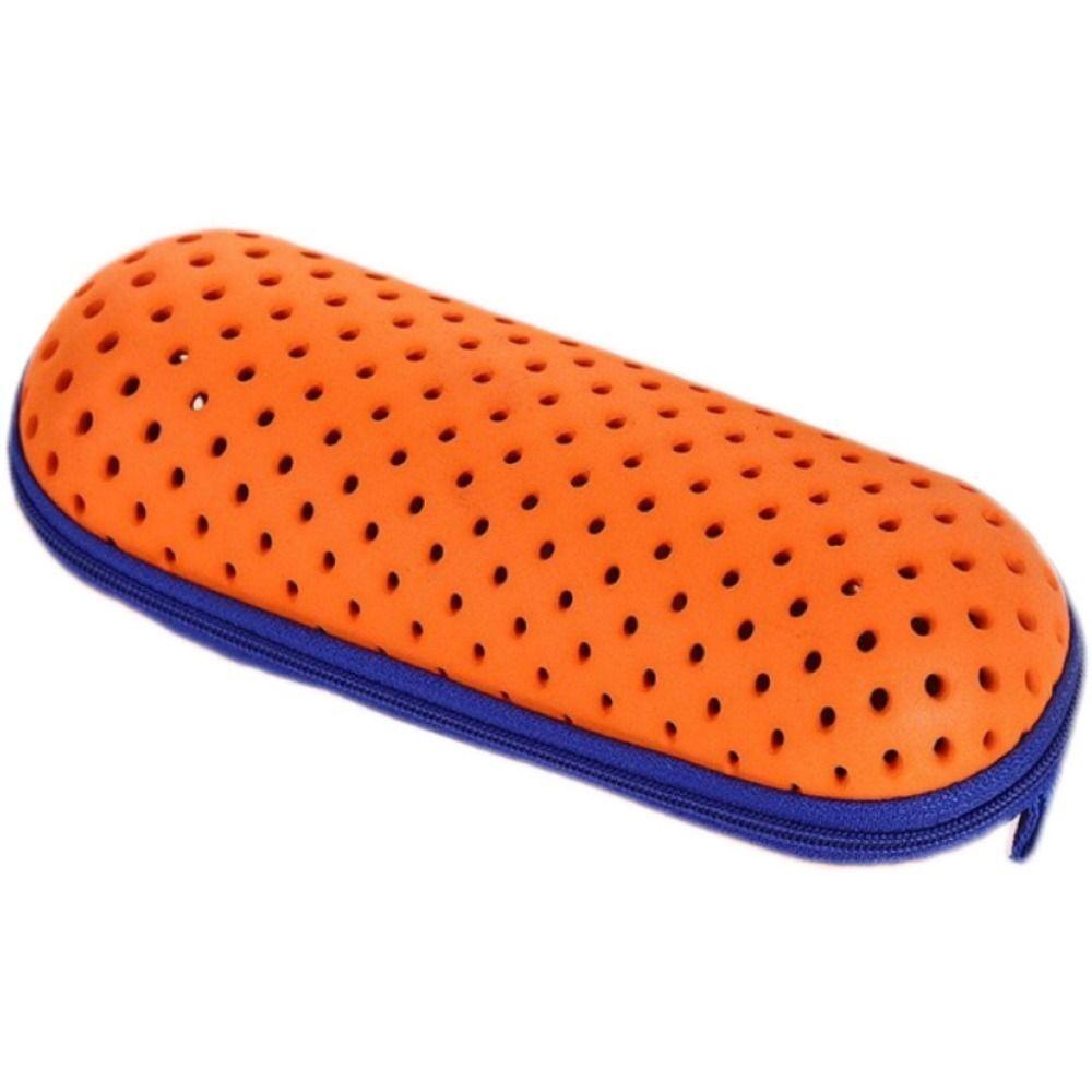 

Коробка для хранения очков для плавания из ЭВА, чехол для очков на молнии, защитные очки оранжевый