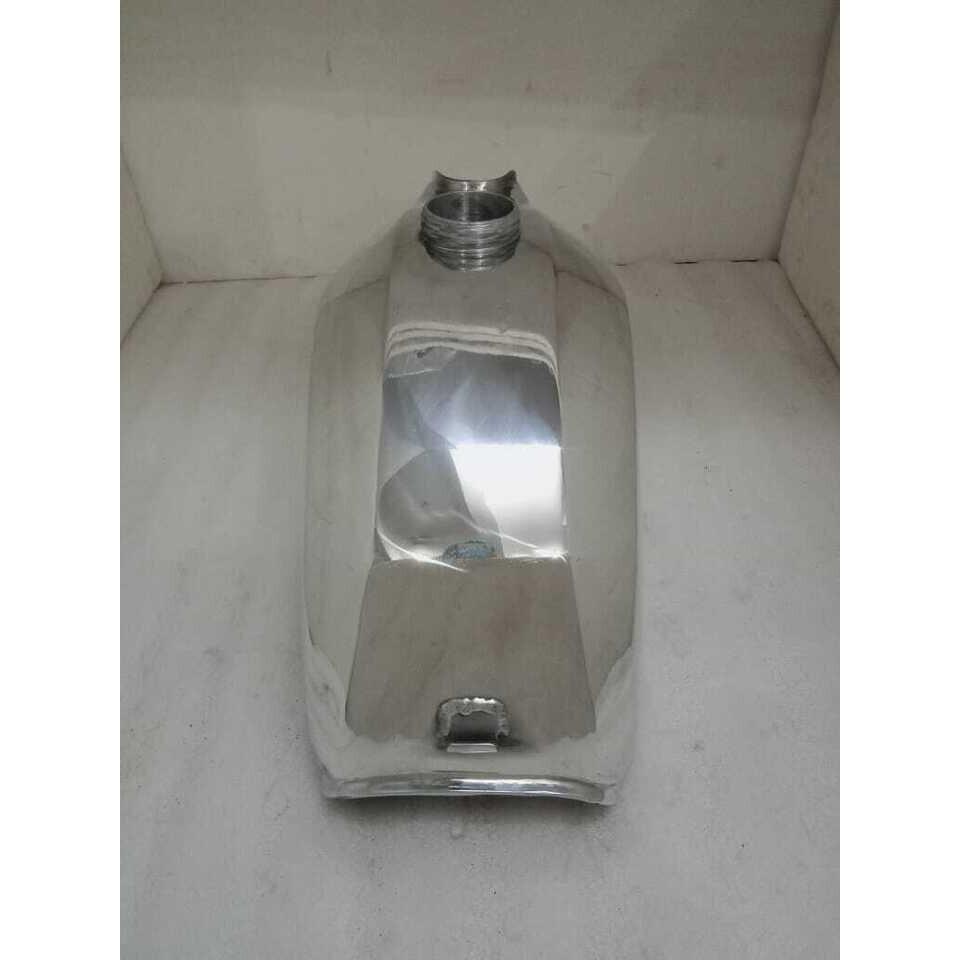 Suzuki PE 250 1977 Alloy Aluminium Polished Petrol Fuel Gas Tank |Fit For