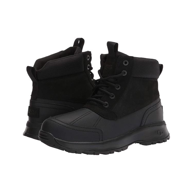 UGG Emmett Duck Snow Boots Black Men's 1115834-BLK