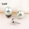 Clothes Fixing Clips for Necklines 5Pcs Fake Pearl Buttons Clothing, Removable Decorative Brooch Pins, No Cardigan Closure Fasteners Sew Safety
