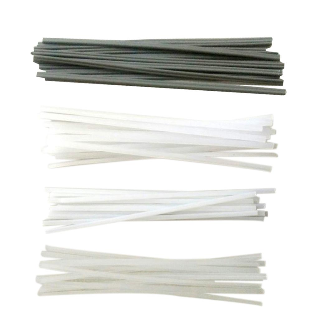50pcs New Plastic Welding Rods ABS/PP/PVC/PE Welding Sticks For Plastic Welder