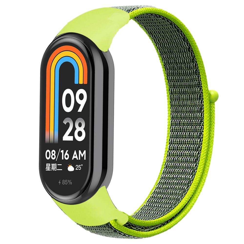 Nylon Loop For Xiaomi Mi Band 10/9/8 Bracelet NFC Breathable Bracelet Wristband Correa Sport Watchband for Mi band 8/9/10 Strap
