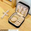 Portable Mini Jewelry Box: Anti-oxidation Storage for Stud Earrings, Necklace, and Ring