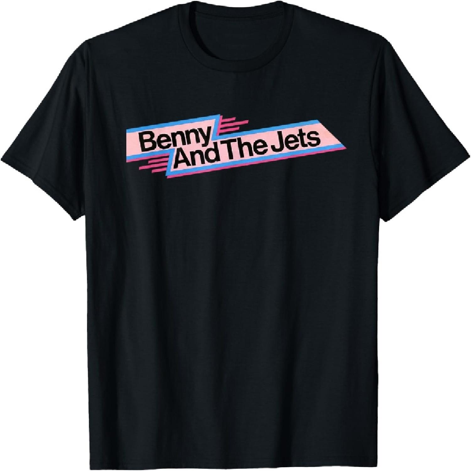 Elton John Official Benny And The Jets Logo T-Shirt XXXXXL разноцветный