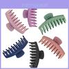 Elegant Large Size Lady Hair Claw Clips For Women With Interlocking Teeth Design
