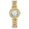Foreign trade popular fashion Roman pattern diamond ladies watch women's watch quartz watch bracelet women's watch manufacturer ready stock