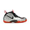 Air Foamposite Pro 'Crimson' (Unisex) Mtlc Platinum / Blk-Brght Crmsn Basketball Shoes 624041 016