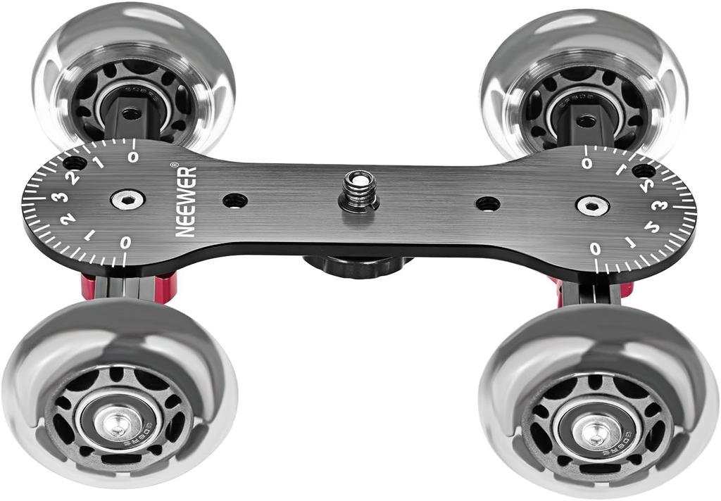 NEEWER Camera Dolly Slider Black