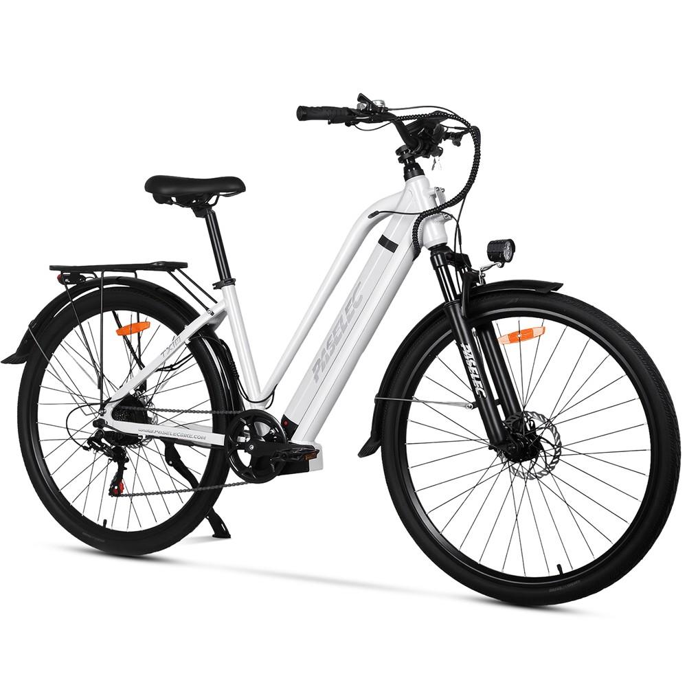 Paselec TX10 Pendler-Elektrofahrrad mit 48V 19,2AH Akku weiß