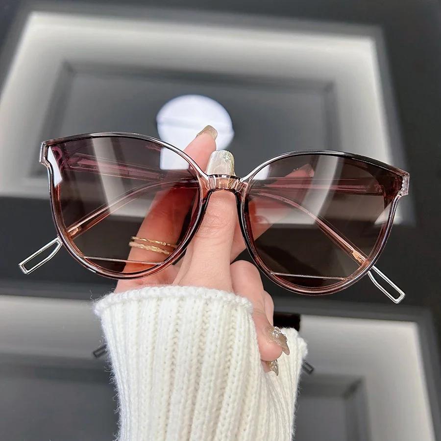 Cat Eye Vintage Sunglasses Women Men Brand Retro Sun Glasses Female Male Fashion Outdoor Mirror Punk Frame