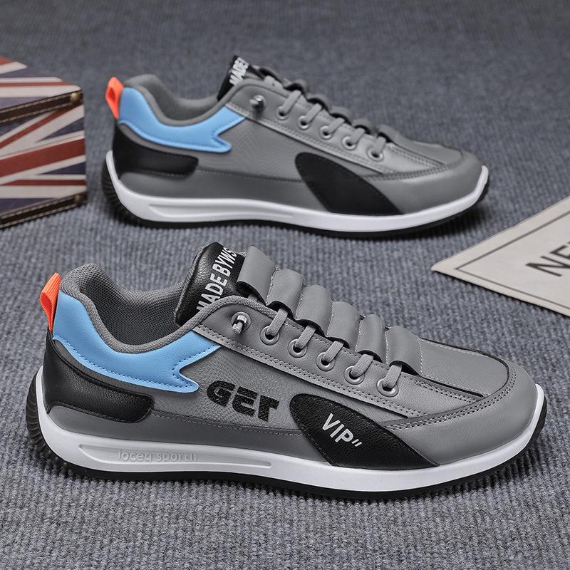 2025 Men's Versatile Slip-On Sneakers: Fashionable, Lightweight, Casual Running Shoes for Spring & Autumn