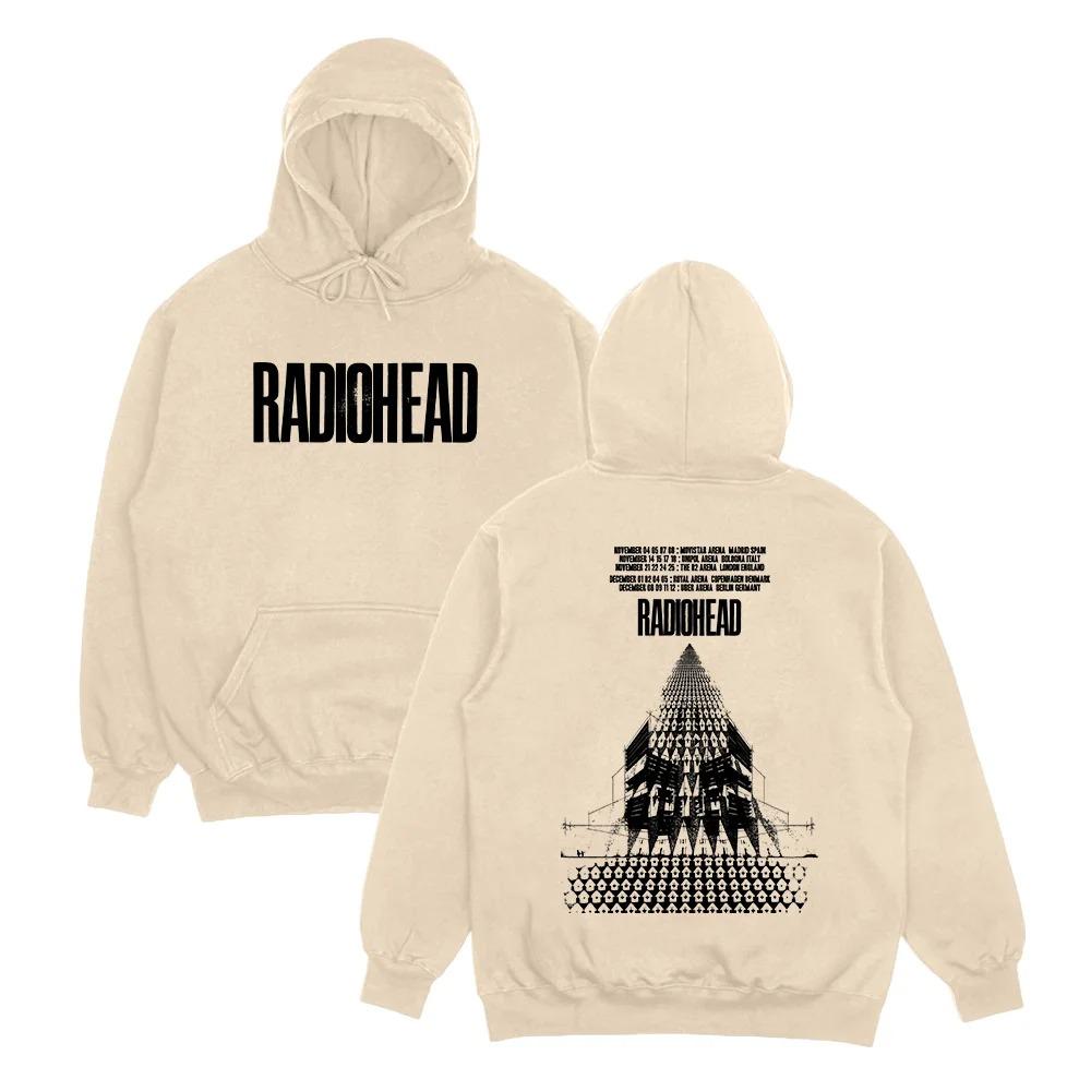 Rock Band Radiohead Hoodies Radiohead Return To The Road Europatournee Sweatshirts Hip Hop Oversize Streetwear Unisex Kleidung