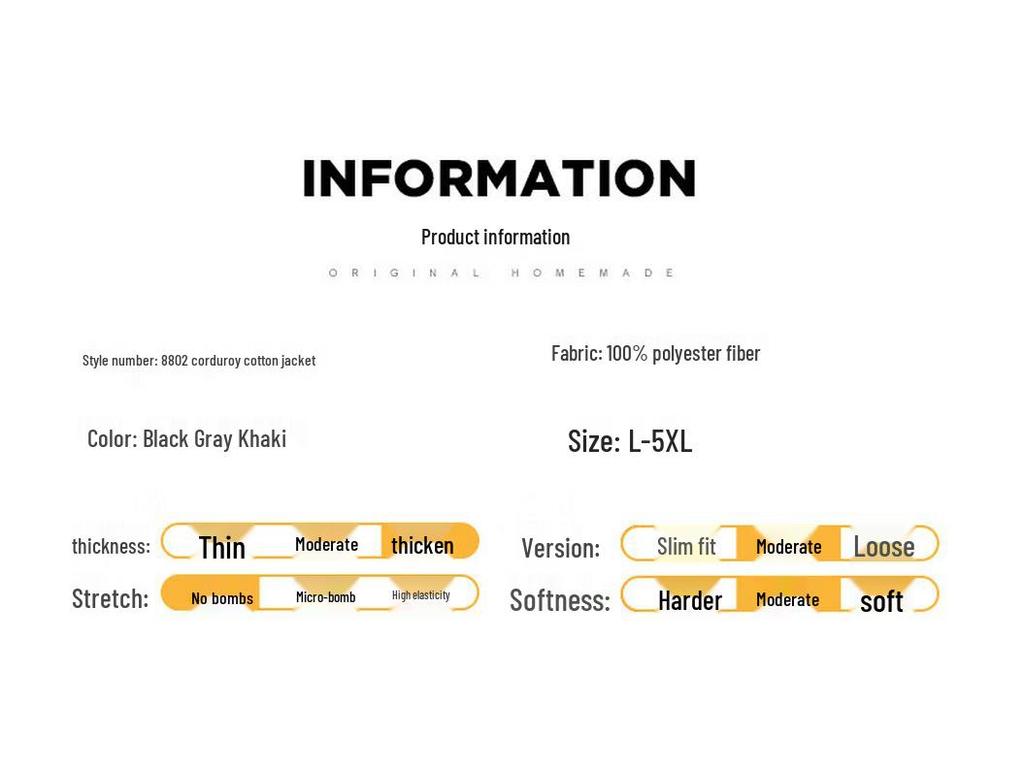 Maoren Men's Autumn/Winter Casual Windproof Lapel Jacket