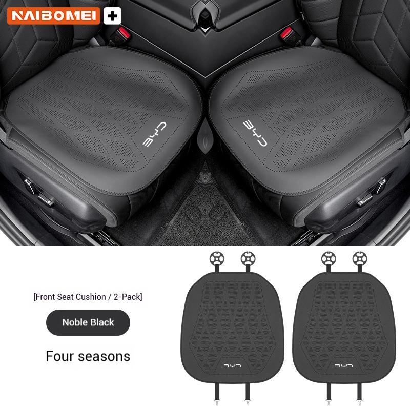 

Car Nappa Leather Ventilated Seat Cushion Car Seat Cover For BYD Atto3 EV F3 F0 E6 L3 Dmi Yuan Han Tang Song Max Qin G3 Dolphin Artificial leather&Four Seasons