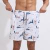Crazy Muscle Summer Men's Printed Double Layer Plus Size Beach Shorts