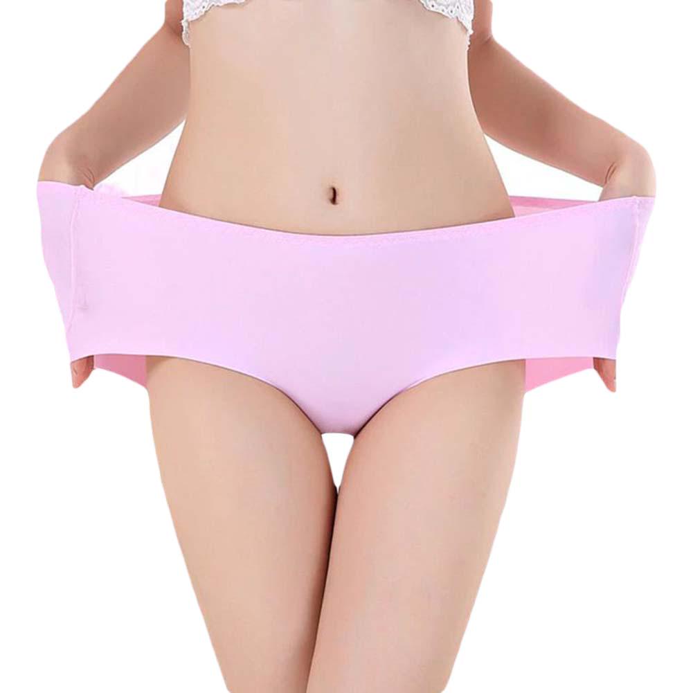 TOP-FASHION-WOMEN Pružné, bezšvové spodné nohavičky so stredným pásom v nadmernej veľkosti