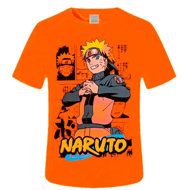 Naruto Cosplay boys 3D Printed T-shirt Children's Street Wear Harajuku Style T-shirt Top 2026 Gift Short Sleeved Shirt