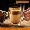 Insulated Double-Wall Glass Tea Mug
