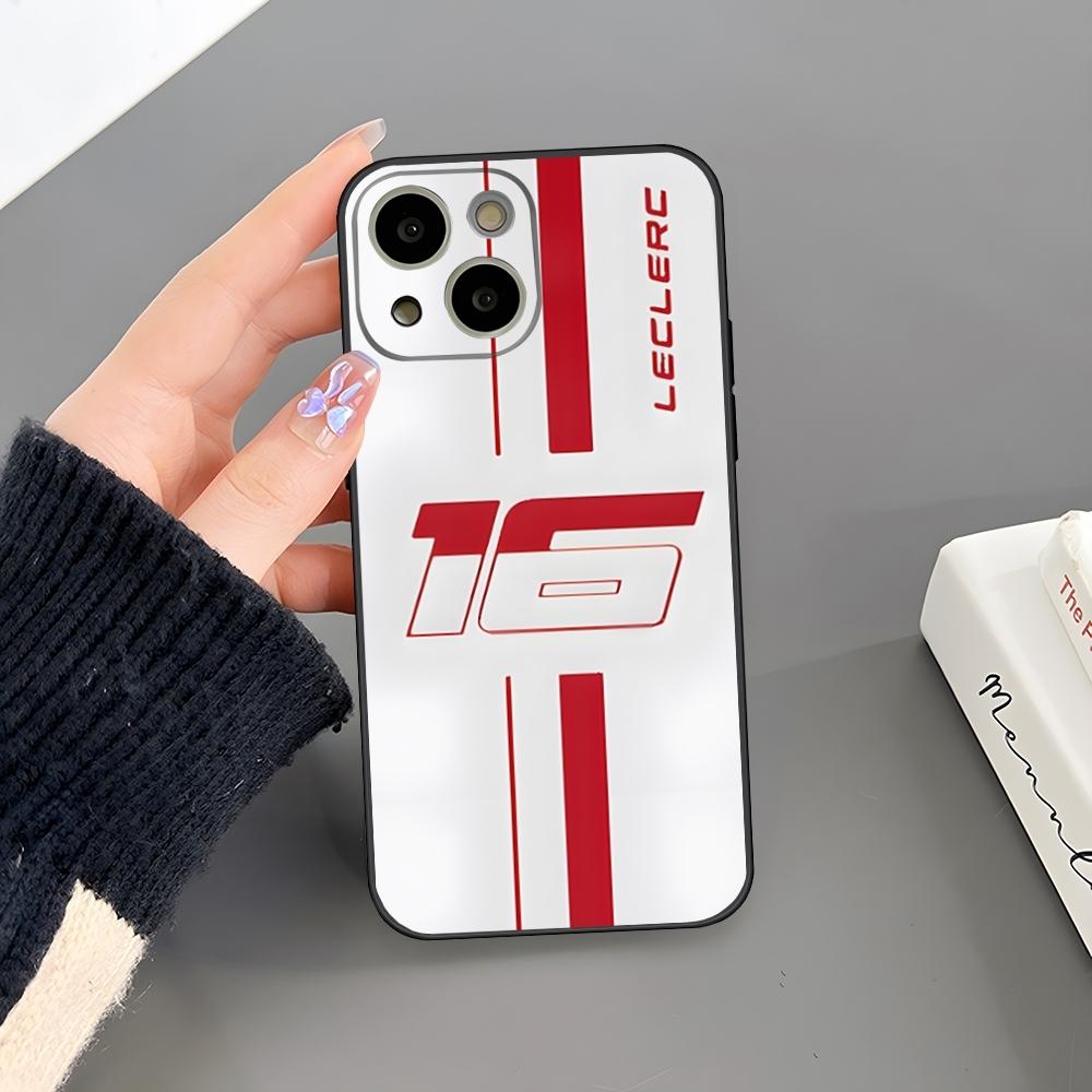 C-Charles L-Leclerc 16 Phone Case For iPhone 18 17 Pro Max 16 15 14 Pro Max 13 Mini 11 12 Xr X Xs SE Plus Back Cover