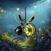 Simulated Bee Solar Light Garden Decoration Light